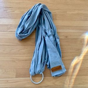 wildbird linen sling in dove grey